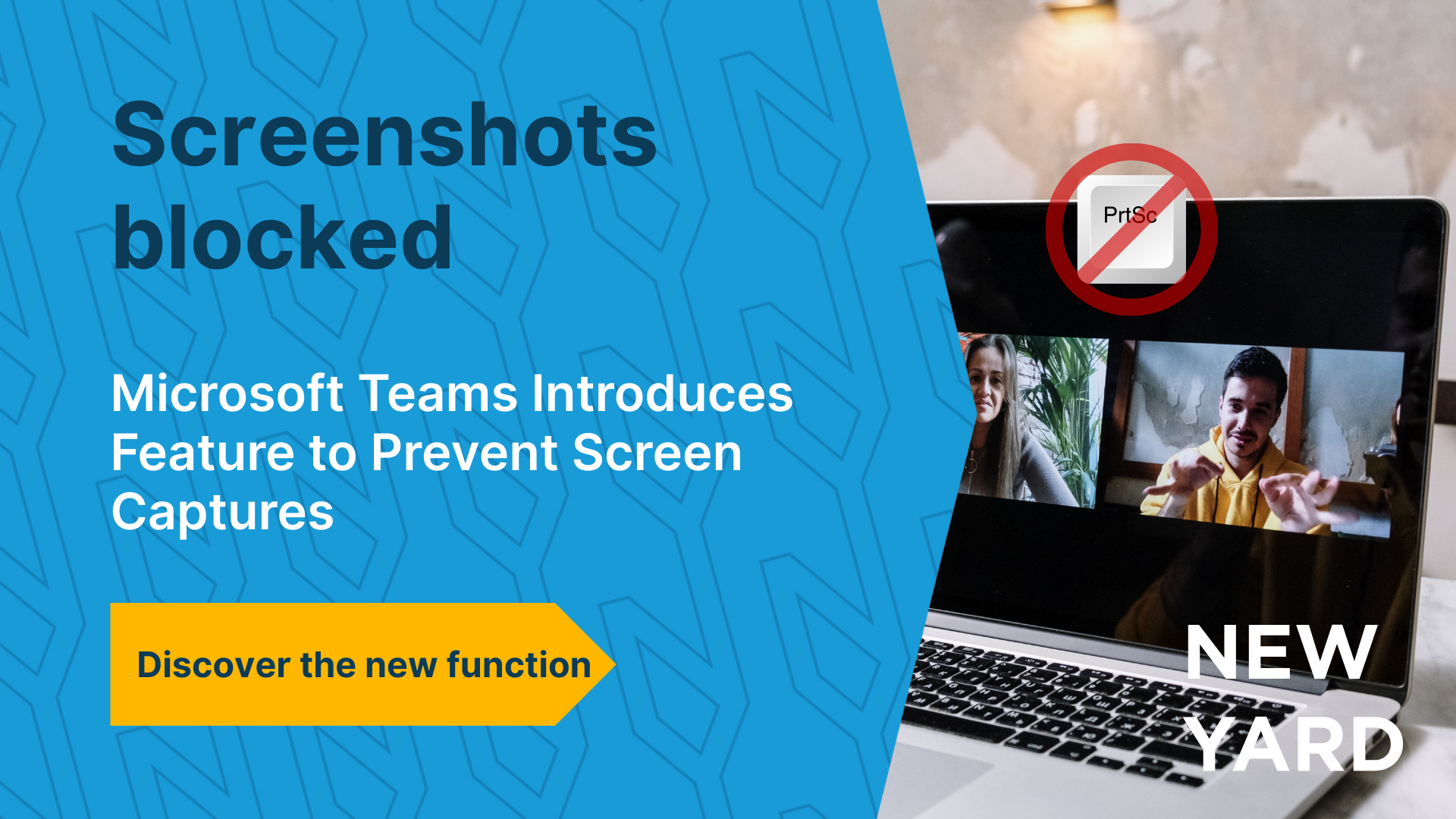 Microsoft Teams prevents screen recordings for enhanced security and data protection.
