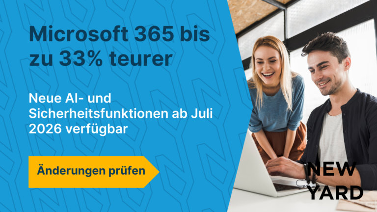 Microsoft 365 Preiserhöhung um bis zu 33% und neue KI- und Sicherheitsfunktionen für Unternehmen