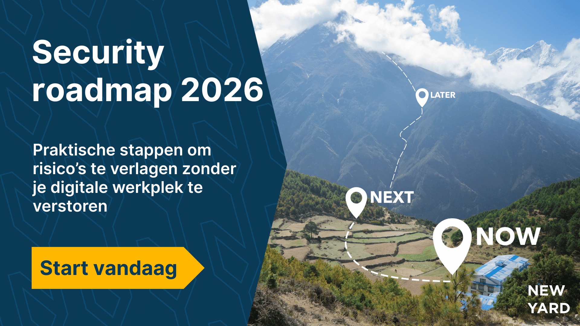 Security roadmap 2026 met praktische stappen voor het beveiligen van de digitale werkplek