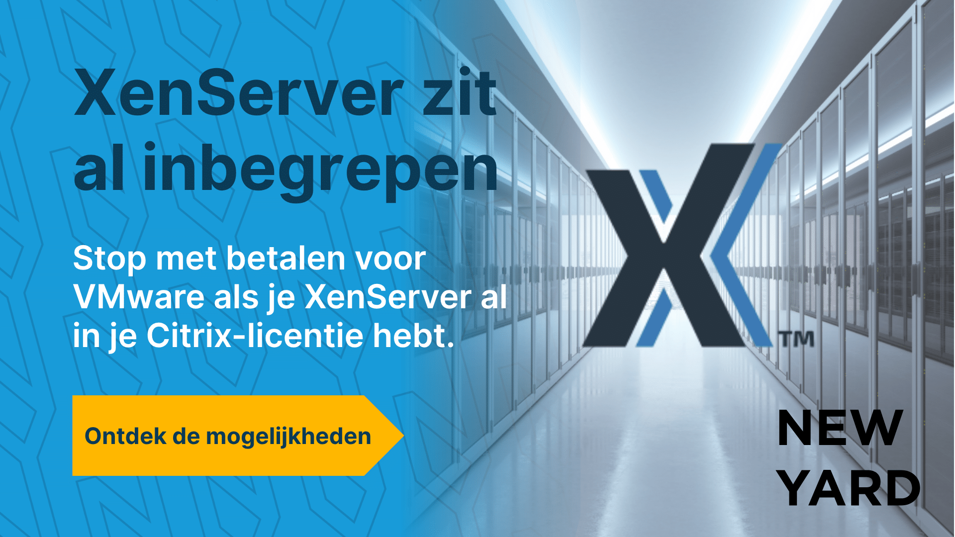 XenServer zit al inbegrepen / Stop met betalen voor VMware als je XenServer al in je Citrix-licentie hebt / Ontdek de mogelijkheden