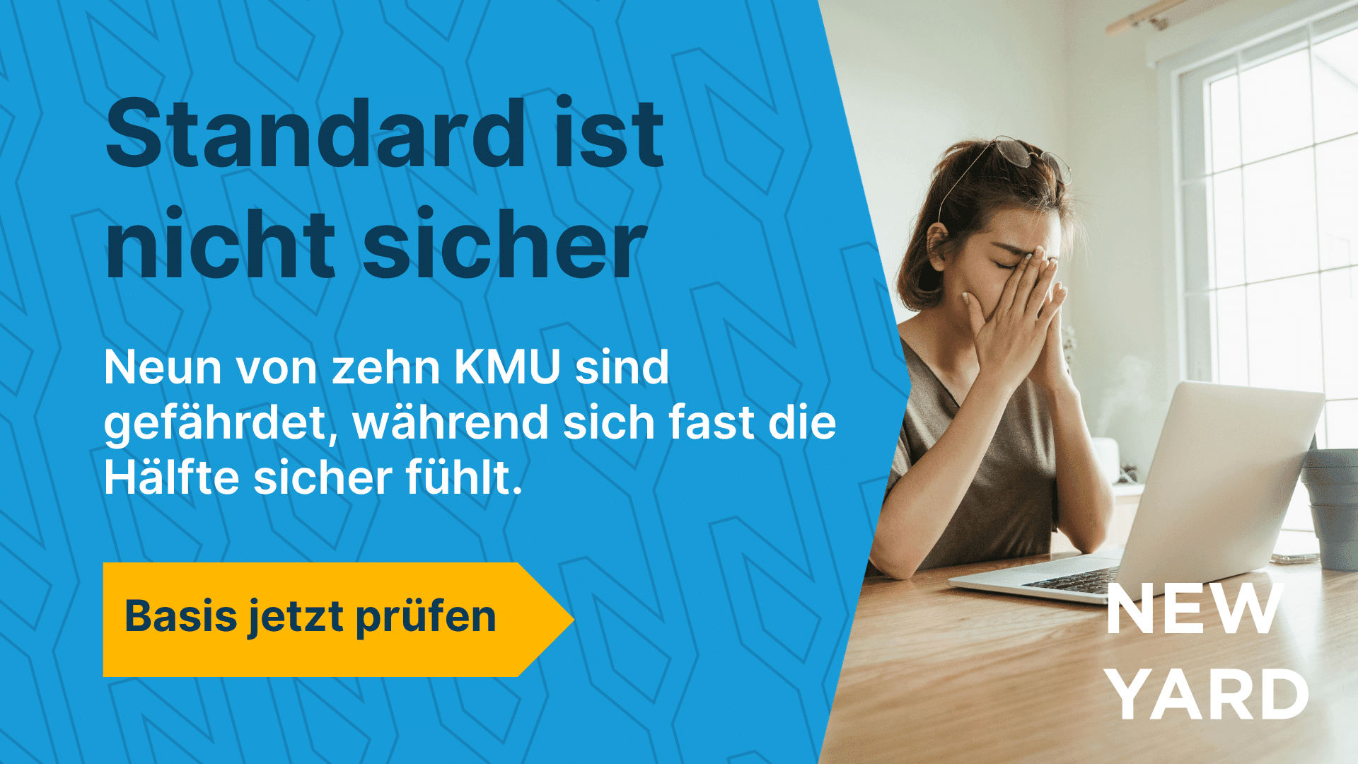 Neun von zehn KMU sind Cyberrisiken ausgesetzt. Erfahren Sie, warum eine Standardumgebung nicht sicher ist und wie Sie die Grundlagen auf den neuesten Stand bringen können.